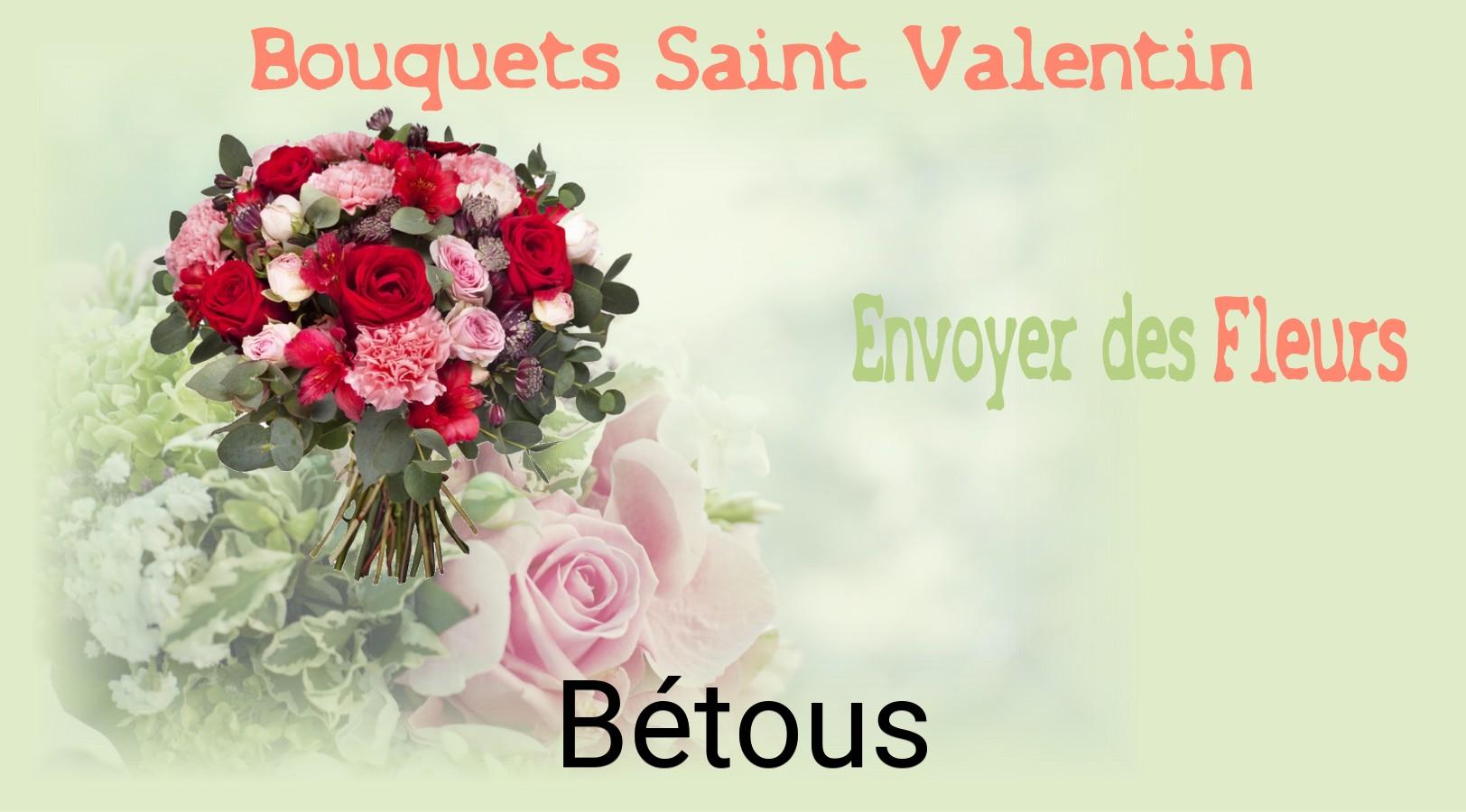 Roses de Saint-Valentin livrées à Bétous